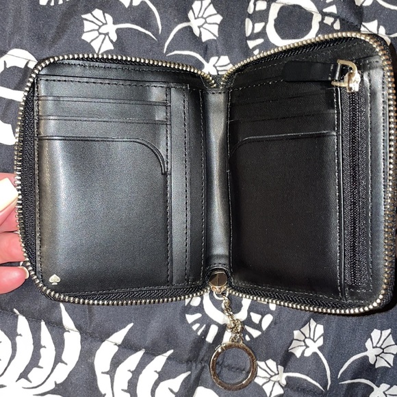 Black Kate Spade Keyring wallet - Picture 4 of 6